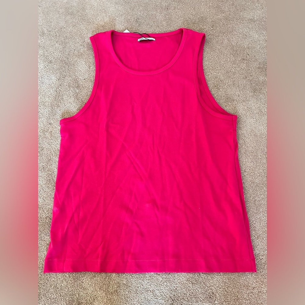 Zara pink tanktop